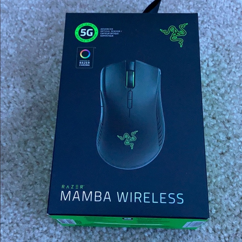 Razor mamba wireless gaming mouse